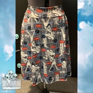 Patterned Love Skirt